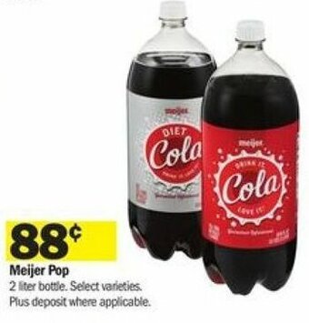 Meijer Meijer Pop 2 Liter offer