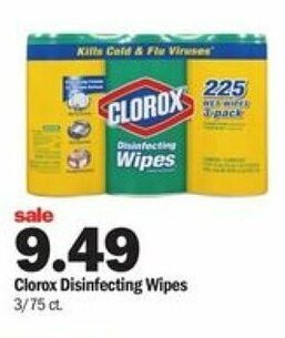 Meijer Clorox Disinfecting Wipes offer
