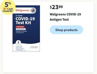 Walgreens Walgreens covid-19 antigen test offer