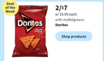 Walgreens Doritos offer
