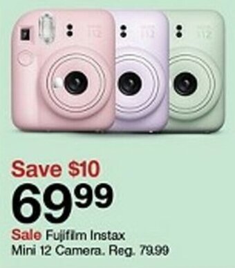 Target Fujifilm Instax Mini 12 Camera offer
