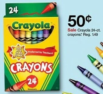 Target Crayola 24-ct. crayons offer
