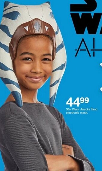 Target Star Wars: Ahsoka Tano electronic mask. offer