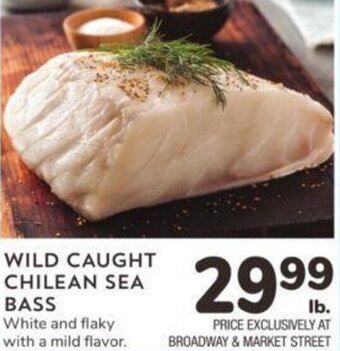 Albertsons WILD CAUGHT CHILEAN SEA BASS offer