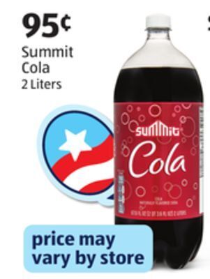 Aldi Summit cola offer