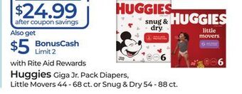 Rite Aid Huggies offer