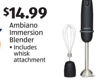 Aldi Ambiano immersion blender offer