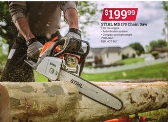 Ace Hardware Stihl ms 170 chain saw offer