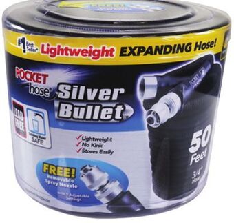 Ace Hardware 50' pocket hose silver bullet offer