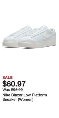 Nordstrom Nike blazer low platform sneaker (women) offer