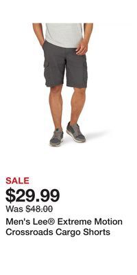 Kohl's Men's lee extreme motion crossroads cargo shorts offer