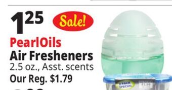 Ocean State Job Lot Deluxe pearl apple and cinnamon scented oil air freshener offer