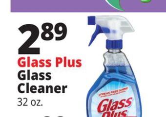 Ocean State Job Lot Glass plus glass cleaner offer
