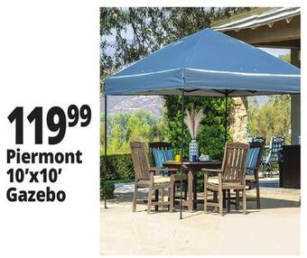 Ocean State Job Lot Piermont 10'x10' one touch instant gazebo offer