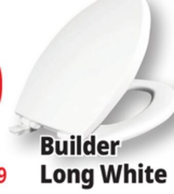 Ocean State Job Lot Bemis builder long white toilet seats offer