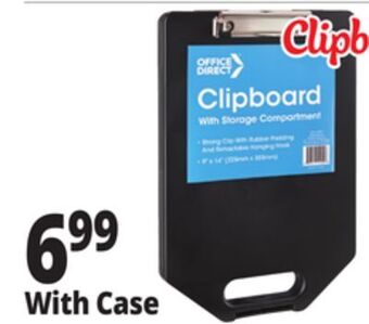 Ocean State Job Lot Clipboards with case offer