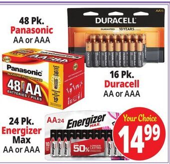 Ocean State Job Lot Batteries offer