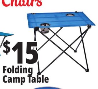 Ocean State Job Lot Folding camp table offer
