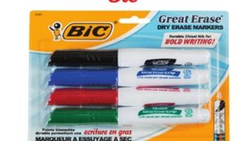 Ocean State Job Lot Bic intensity advanced dry erase markers, 4 piece offer