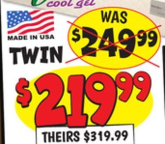 Ollie's Twin mattresses offer