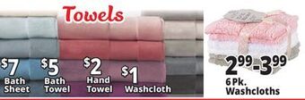 Ocean State Job Lot Towels offer