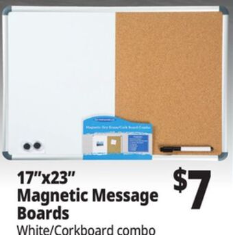 Ocean State Job Lot 17x23 magnetic message boards offer