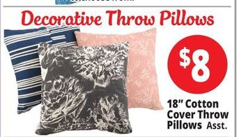 Ocean State Job Lot Decorative throw pillows offer