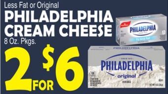 Bravo Supermarkets Philadelphia cream cheese offer