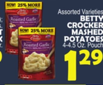 Bravo Supermarkets Betty crocker mashed potatoes offer
