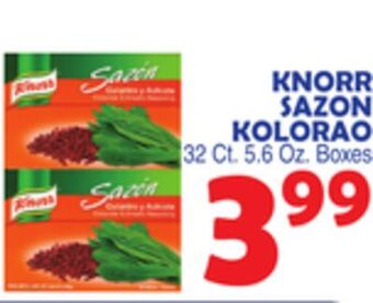 Bravo Supermarkets Knorr sazon kolorao offer