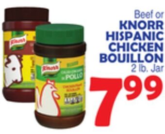 Bravo Supermarkets Knorr hispanic chicken bouillon offer