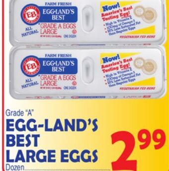 Bravo Supermarkets Egg-land's best large eggs offer