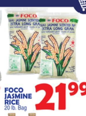 Bravo Supermarkets Foco jasmine rice offer