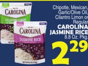 Bravo Supermarkets Carolina jasmine rice offer