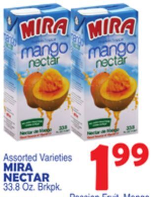 Bravo Supermarkets Mira nectar offer