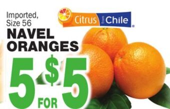 Bravo Supermarkets Navel oranges offer