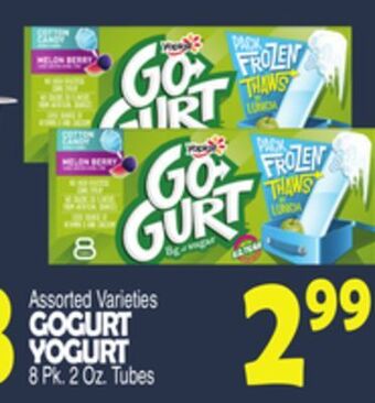 Bravo Supermarkets Gogurt yogurt offer