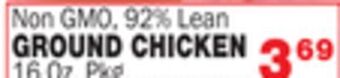 Bravo Supermarkets Ground chicken offer