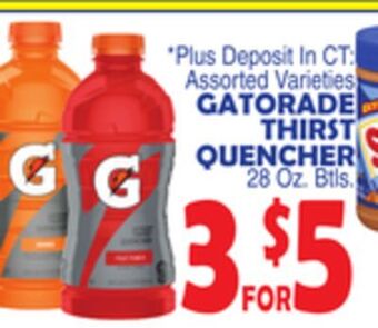 Bravo Supermarkets Gatorade thirst quencher offer