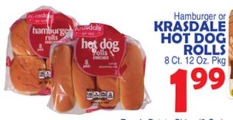 Bravo Supermarkets Krasdale hot dog rolls offer