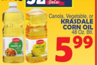 Bravo Supermarkets Krasdale corn oil offer