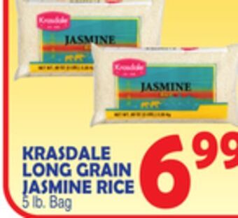 Bravo Supermarkets Krasdale long grain jasmine rice offer