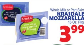 Bravo Supermarkets Krasdale mozzarella offer