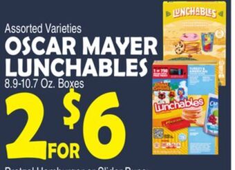 Bravo Supermarkets Oscar mayer lunchables offer