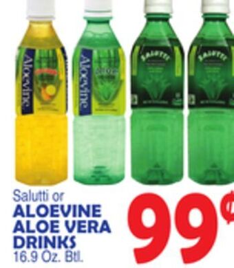 Bravo Supermarkets Aloevine aloe vera drinks offer