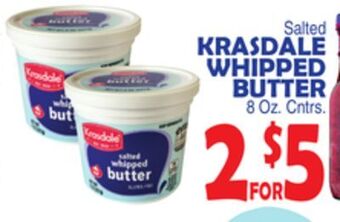 Bravo Supermarkets Krasdale whipped butter offer