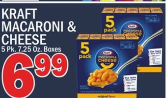 C Town Kraft macaroni & cheese offer