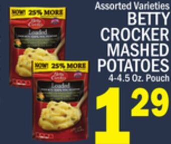 C Town Betty crocker mashed potatoes offer