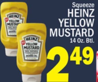 C Town Heinz yellow mustard offer