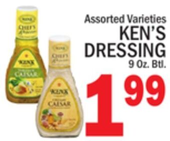 C Town Ken's dressing offer